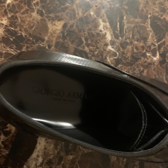 Giorgio Armani Nero dress shoes size 12 new